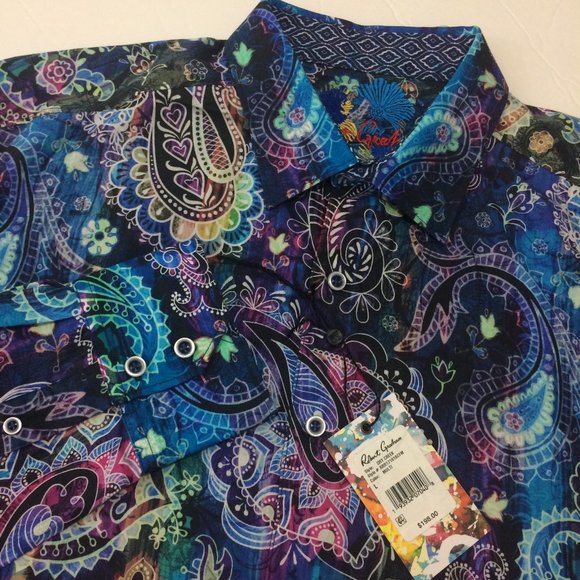 Robert Graham Other - Robert Graham Dry Creek Long Sleeve Shirt Flipcuff